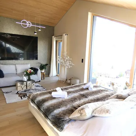 Luxe - Vue Imprenable Sur Les Montagnes Chalet